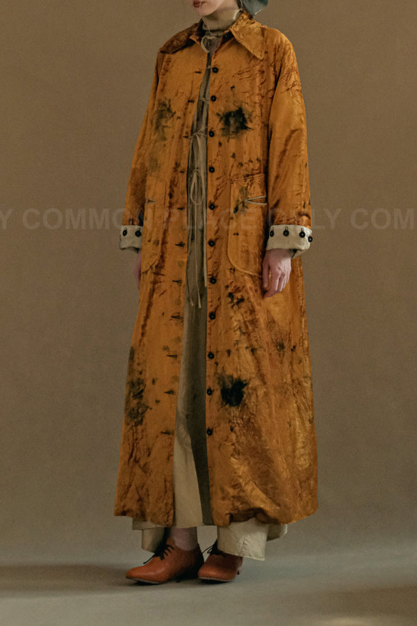 MUTEDANCE gold long coat MD23FW20 PM102